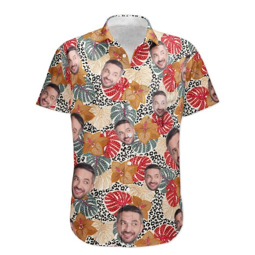 Custom Face - Personalized Photo Hawaiian Shirt - Image 2