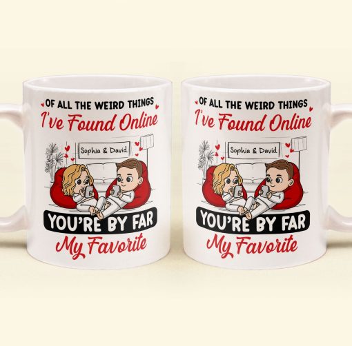 You’re By Far My Favorite - Personalized Mug - Image 2