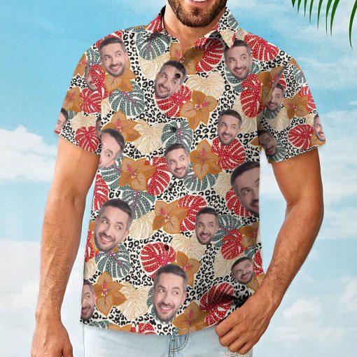 Custom Face - Personalized Photo Hawaiian Shirt - Image 6