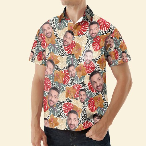 Custom Face - Personalized Photo Hawaiian Shirt - Image 5