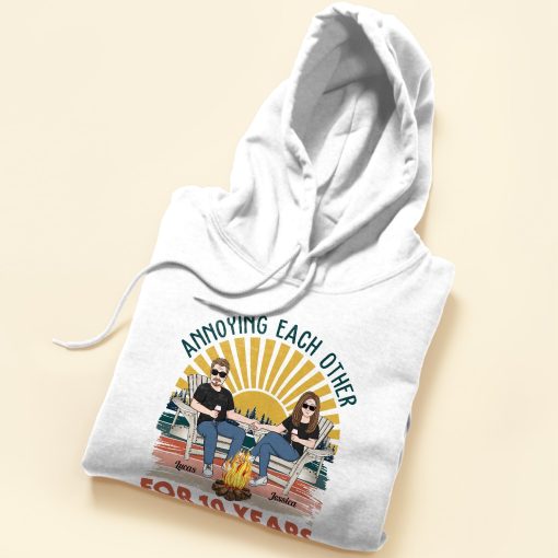 Annoying Each Other - Personalized Shirt - Birthday Anniversary Gift For Husband, Wife - Gift For Parents From Daughters, Sons - Image 5