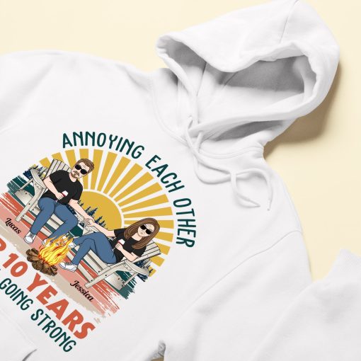Annoying Each Other - Personalized Shirt - Birthday Anniversary Gift For Husband, Wife - Gift For Parents From Daughters, Sons - Image 6