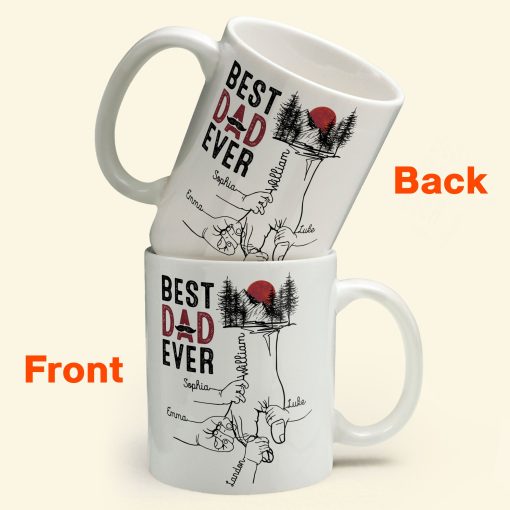 Best Dad Ever - Personalized Mug - Image 2