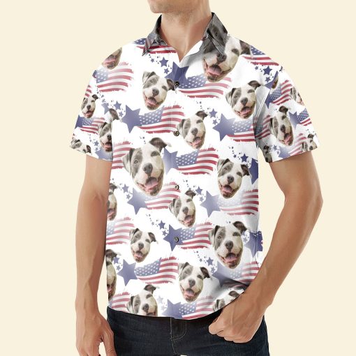 Best Dog Dad - Personalized Hawaiian Shirt - Image 5