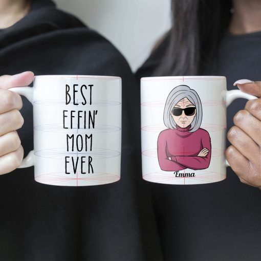 Best Mom Ever - Personalized Mug - Birthday, Christmas Gift For Mom, Mama, Mother - Image 3