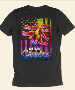 Blessed Grandma - Personalized Shirt - Birthday, Christmas, Grandparents' Day Gift For Grandma, Grammy, Gigi, Nana, Nanny, Mimi, Mom, Mama