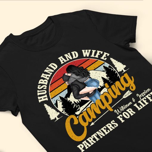 Camping Partners For Life - Personalized Shirt - Image 3