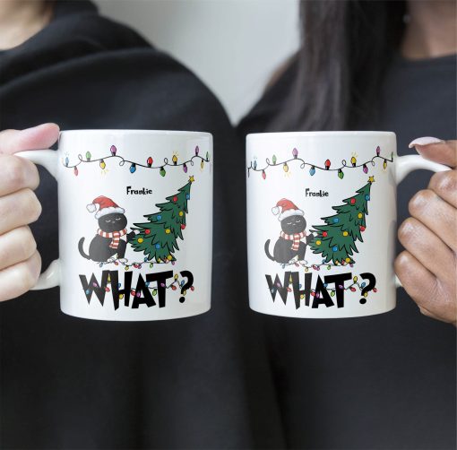 Cat What??? - Personalized Mug - Image 2