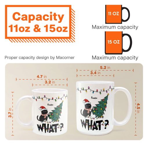 Cat What??? - Personalized Mug - Image 3
