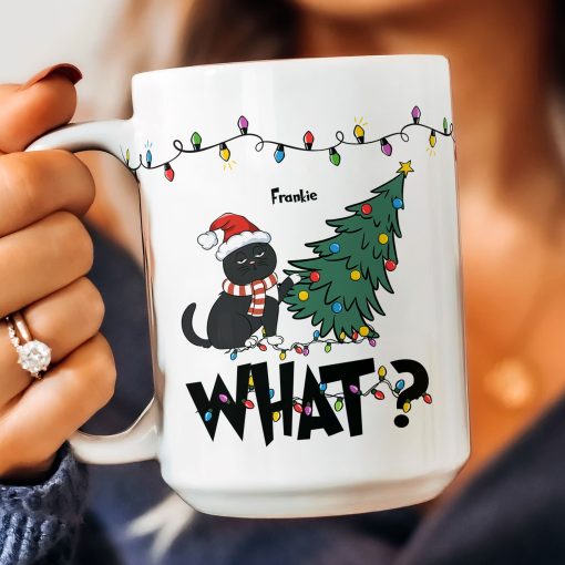 Cat What??? - Personalized Mug - Image 6