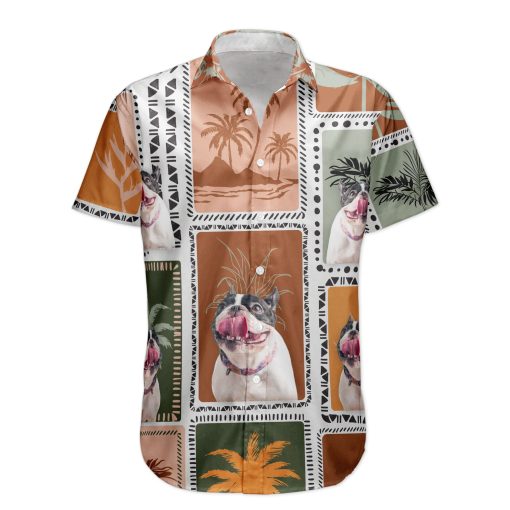 Custom Face Funny Photo Retro Tropical Palm Trees For Men, Women - Custom Photo Hawaiian Shirts - Image 6