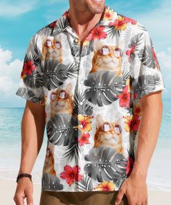 Custom Face Funny Photo Tropical Aloha For Pet Lovers - Custom Photo Hawaiian Shirts