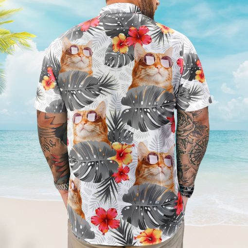 Custom Face Funny Photo Tropical Aloha For Pet Lovers - Custom Photo Hawaiian Shirts - Image 6