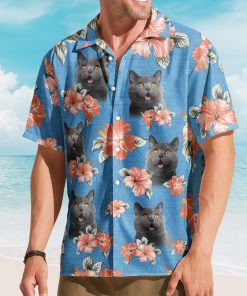 Custom Face Funny Photo Tropical Hibiscus Aloha For Men, Women - Custom Photo Hawaiian Shirts