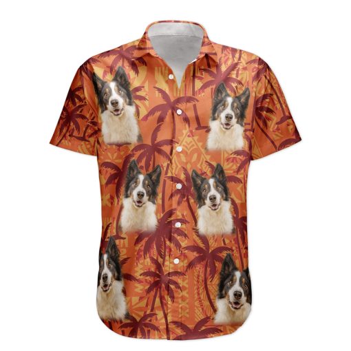 Custom Pet Funny Photo With Tropical Palm Trees - Custom Photo Hawaiian Shirts - Image 6