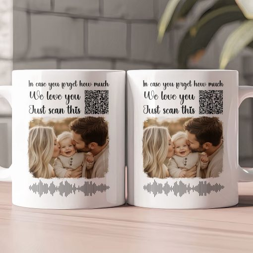 Custom QR Code & Photo Gifts - Personalized Photo Mug - Image 2
