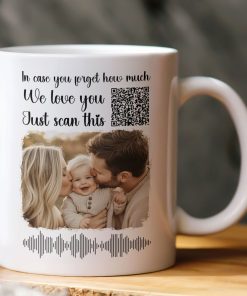 Custom QR Code & Photo Gifts - Personalized Photo Mug