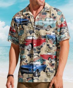 Custom Vintage Cars Muscle Cars For Men, Husband - Custom Photo Hawaiian Shirt