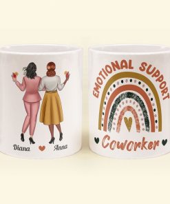 Emotional Support Coworker - Personalized Mug