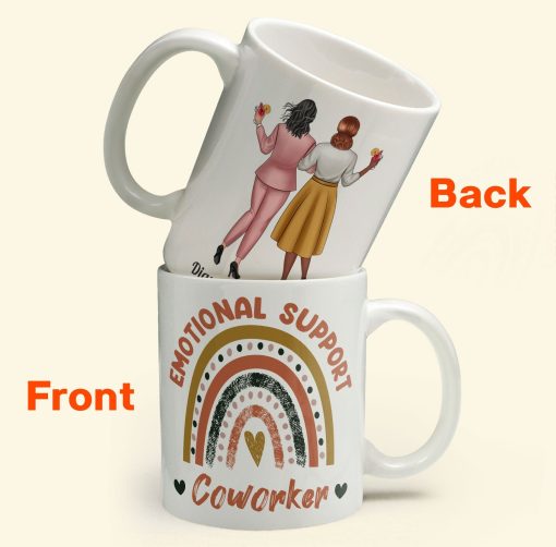 Emotional Support Coworker - Personalized Mug - Image 2