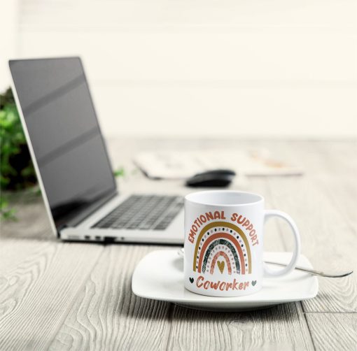 Emotional Support Coworker - Personalized Mug - Image 3