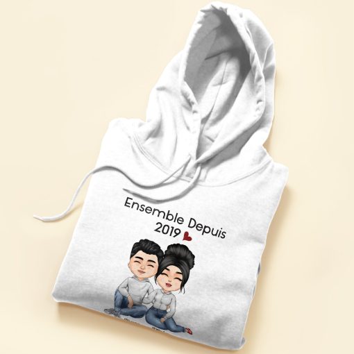 Ensemble Depuis - Personalized Shirt - Anniversary, Valentine's Day Gift For Spouse, Husband, Wife, Lovers, Girlfriend, Boyfriend - Image 5