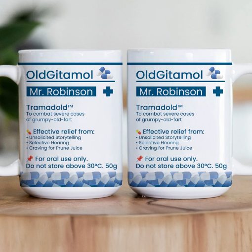 Funny Mug - Retirement Pill Prescription - Gifts For Coworkers, Friends, Boss - Personalized Mug - Image 2