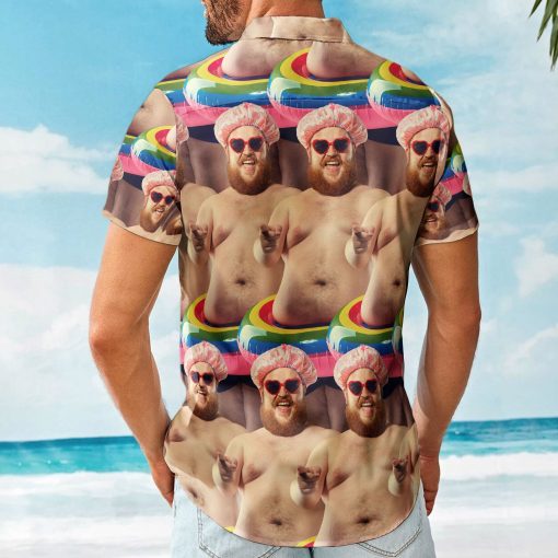 Funny Summer For Family Trip Vacation Friends Cruise - Custom Photo Hawaiian Shirt - Image 5