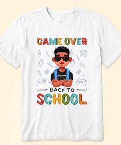 Game Over Back To School - Personalized Shirt