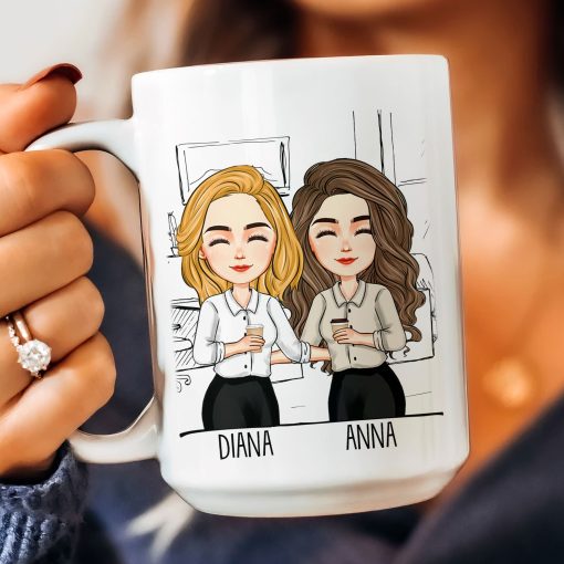 Good Luck Finding Coworkers Better Than Us - Personalized Mug - Image 8