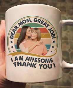 Great Job, Mom Thank You! - Personalized Photo Mug