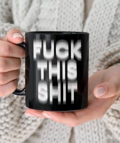 Hidden Swear Message Funny Mug - For Friends, Coworkers, Self Gift - Personalized Mug