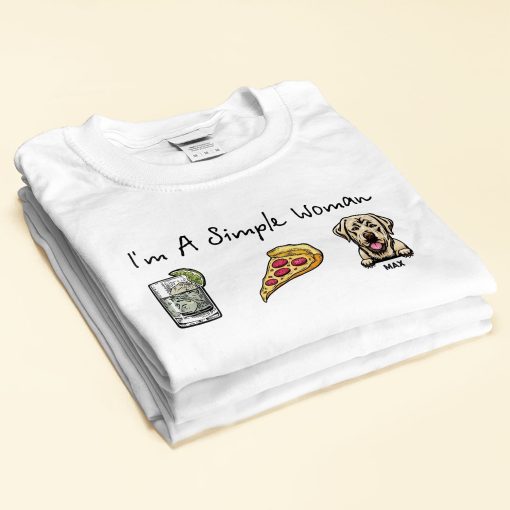 I Am A Simple Woman - Personalized Shirt - Image 3