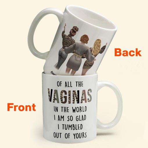 I Am So Glad I Tumbled Out Of Yours - Personalized Mug - Birthday Gift Mother's Day Gift For Mom - Gift From Daughters - Image 2