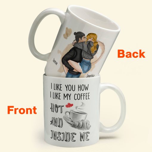 I Like You How I Like My Coffee - Personalized Mug - Image 2