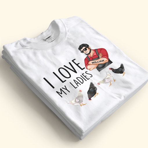 I Love My Ladies - Personalized Shirt - Image 2