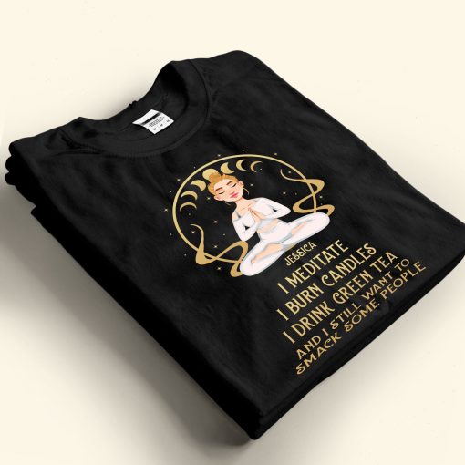 I Meditate - Personalized Shirt - Image 2