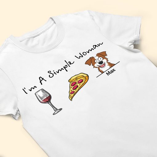 I'm A Simple Woman - Personalized Shirt - Image 3