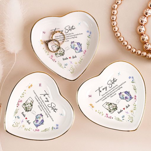 I'm So Proud Of You Sister - Personalized Ring Dish - Image 5