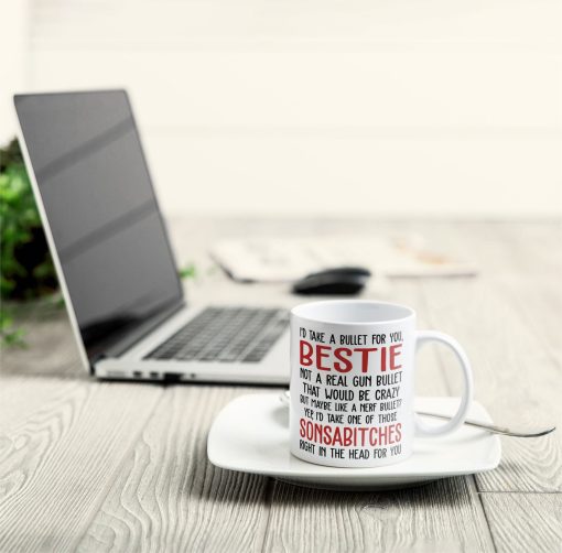I'd Take A Bullet For You - Personalized Mug - Image 3
