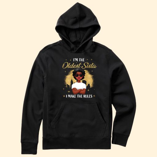 I'm The Oldest Sista - Personalized Shirt - Image 4