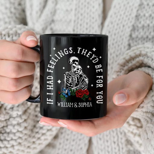 If I Had Feelings They'd Be For You - Personalized Mug - Image 2