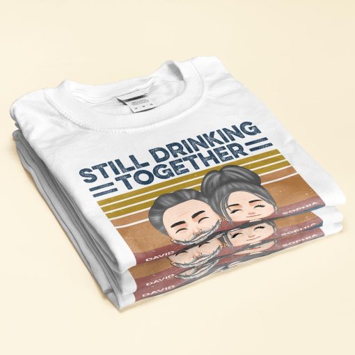 Still Drinking Together After All These Year - Personalized Shirt - Anniversary Gift For Husband, Wife, Couples, Lovers - Image 2
