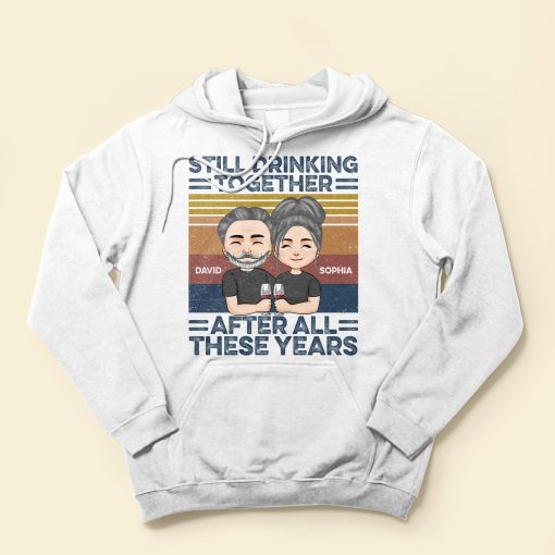 Still Drinking Together After All These Year - Personalized Shirt - Anniversary Gift For Husband, Wife, Couples, Lovers - Image 4