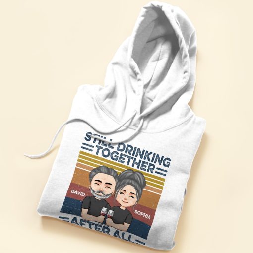 Still Drinking Together After All These Year - Personalized Shirt - Anniversary Gift For Husband, Wife, Couples, Lovers - Image 5