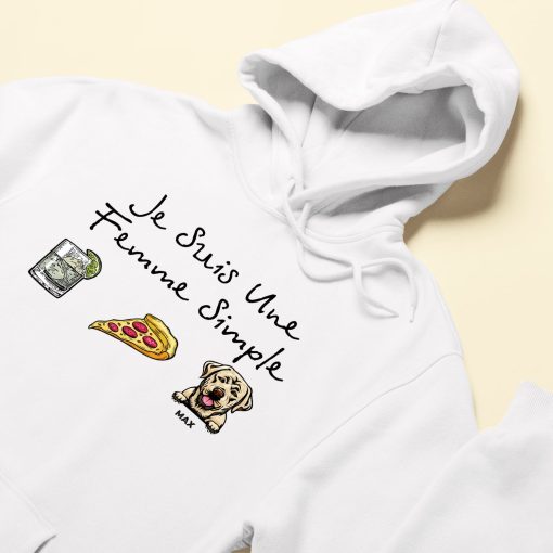 Je Suis Une Femme Simple - Personalized Shirt - Gift For Dog Mom, Dog Lover - Image 2