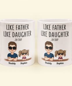 Like Father Like Daughter - Personalized Mug