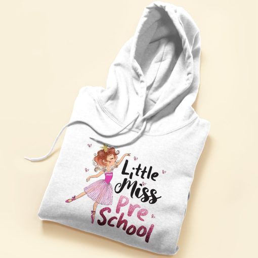 Little Miss First Grade - Personalized Shirt - Back To school Gift For Daughter, School Girl, Student, Kids - Image 5