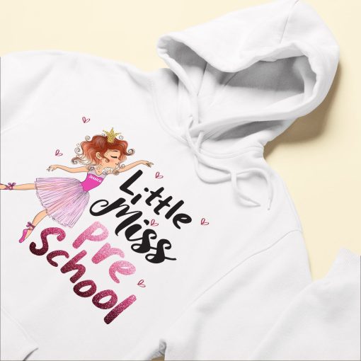 Little Miss First Grade - Personalized Shirt - Back To school Gift For Daughter, School Girl, Student, Kids - Image 6