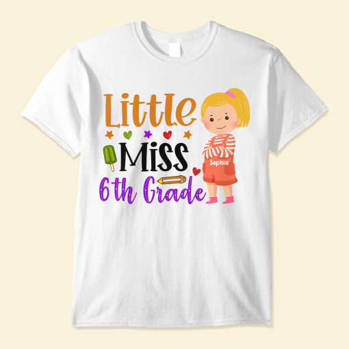 Little Miss/Mister School - Personalized Shirt